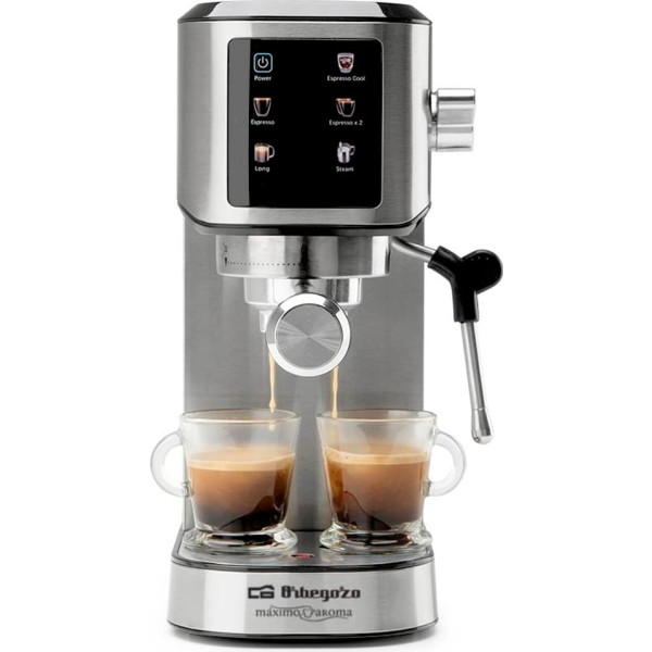 Orbegozo ex 7000 acero inoxidable / cafetera espresso