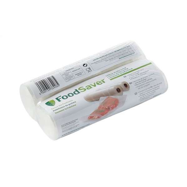 Foodsaver fsr2002 pack de 2 rollos pequeños compatibles con cualquier envasadora foodsaver