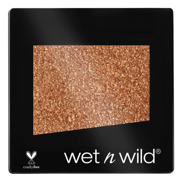 Wetn wild coloricon glitter single polvos toasty 1un